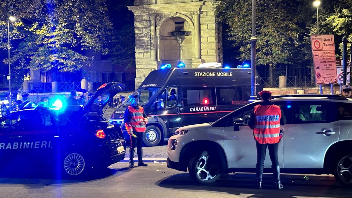 Fine settimana a Trastevere con Movida sotto controllo
