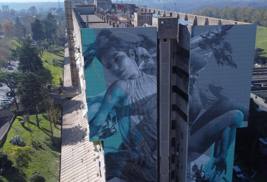 Icarus è il nuovo murale di JDL al Serpentone