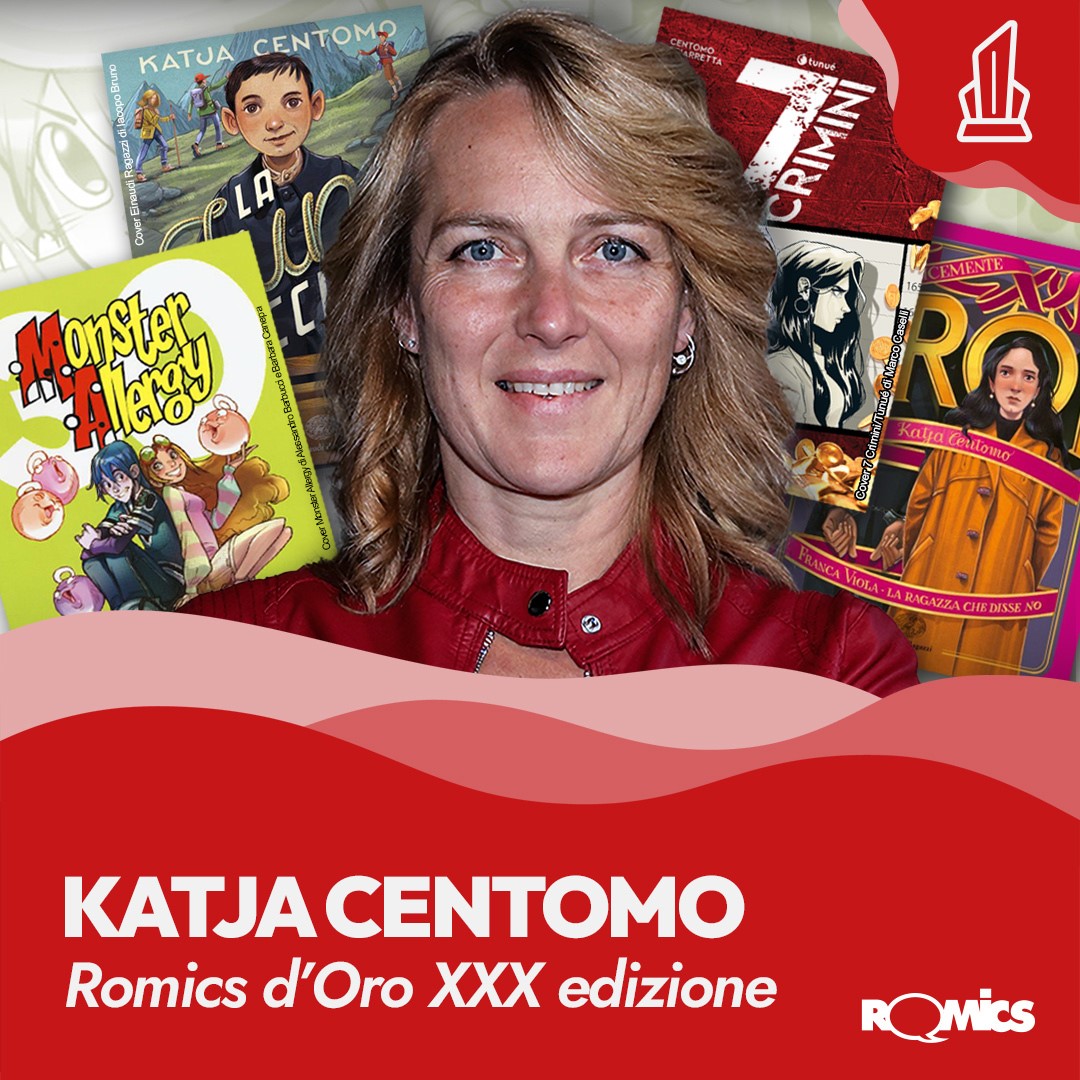 Katja Centomo Romics d’Oro della XXX edizione