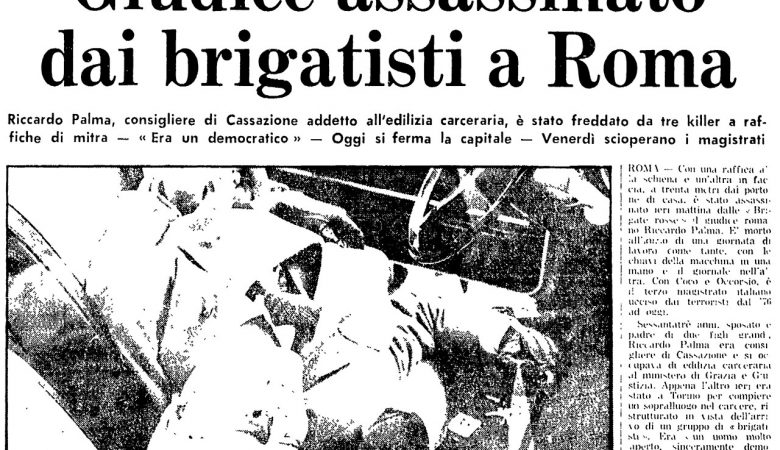 Le Br uccidono Riccardo Palma