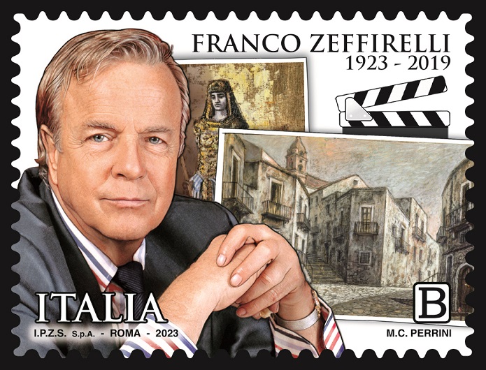 Francobollo dedicato a Franco Zeffirelli