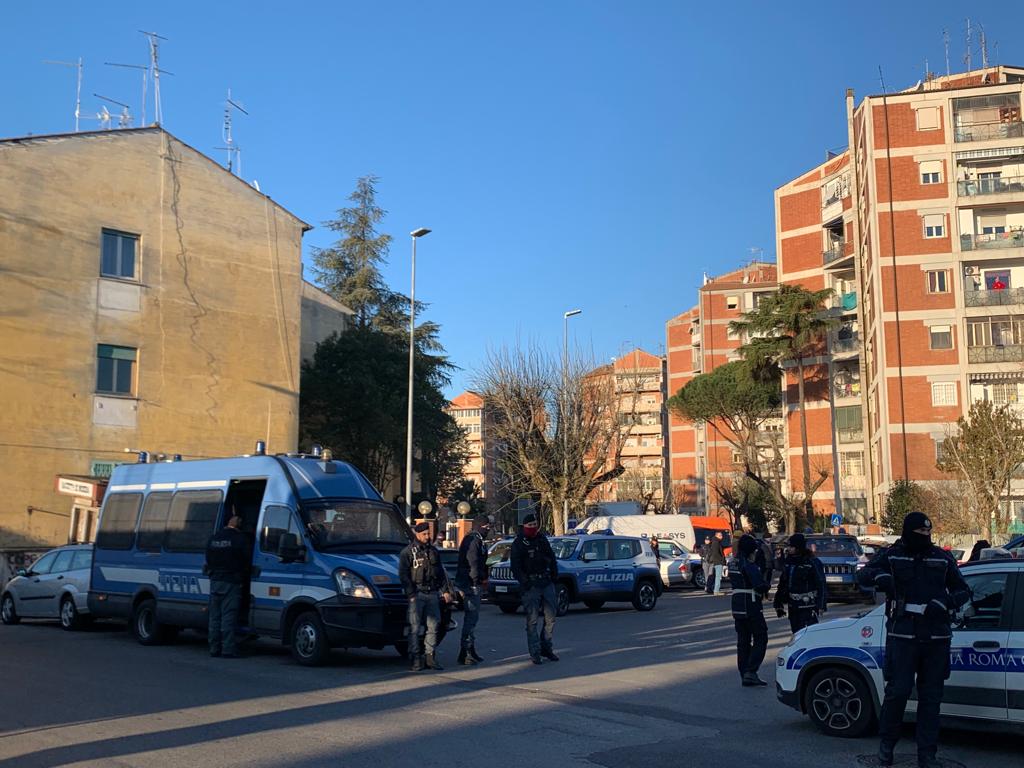 Unità ATER liberate stamattina a San Basilio