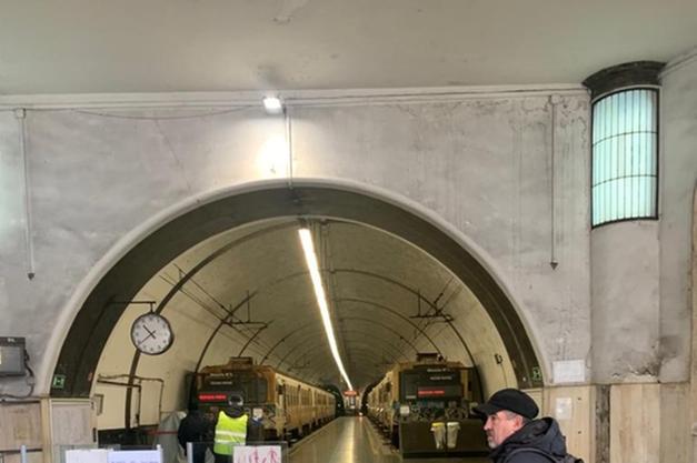 Si ferma trenino Roma Viterbo