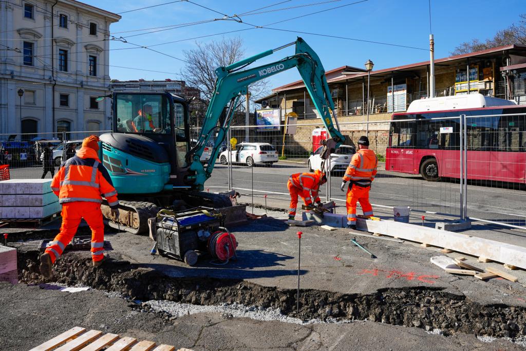 Cantieri stazione Trastevere