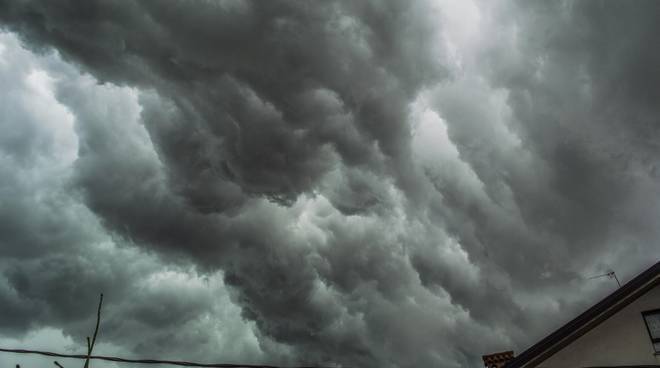 vortice sull'Italia fino al weekend