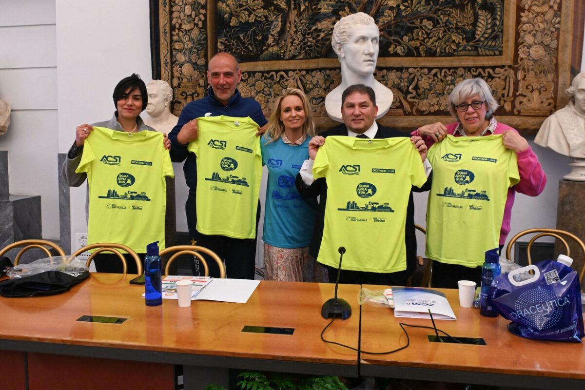 XXIV edizione della Roma Appia Run presentata in Campidoglio