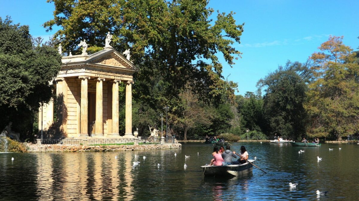 Niente piu' barchette a Villa Borghese