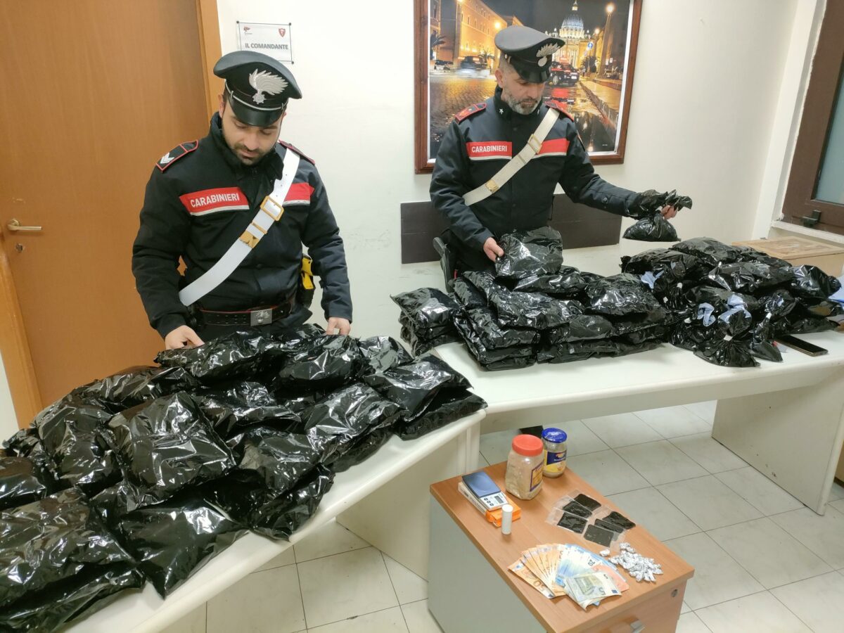 Maxi sequestro di droga e due arresti a Lavinio