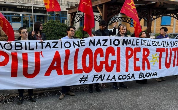 Manifestazione edili fillea