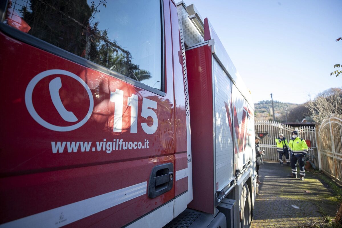 Esplosione in appartamento