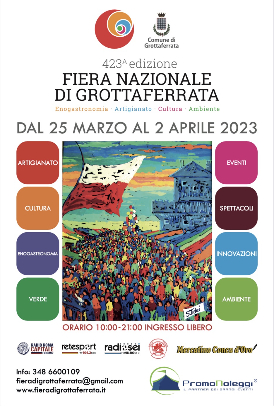 La Fiera di Grottaferrata alla 423° edizione