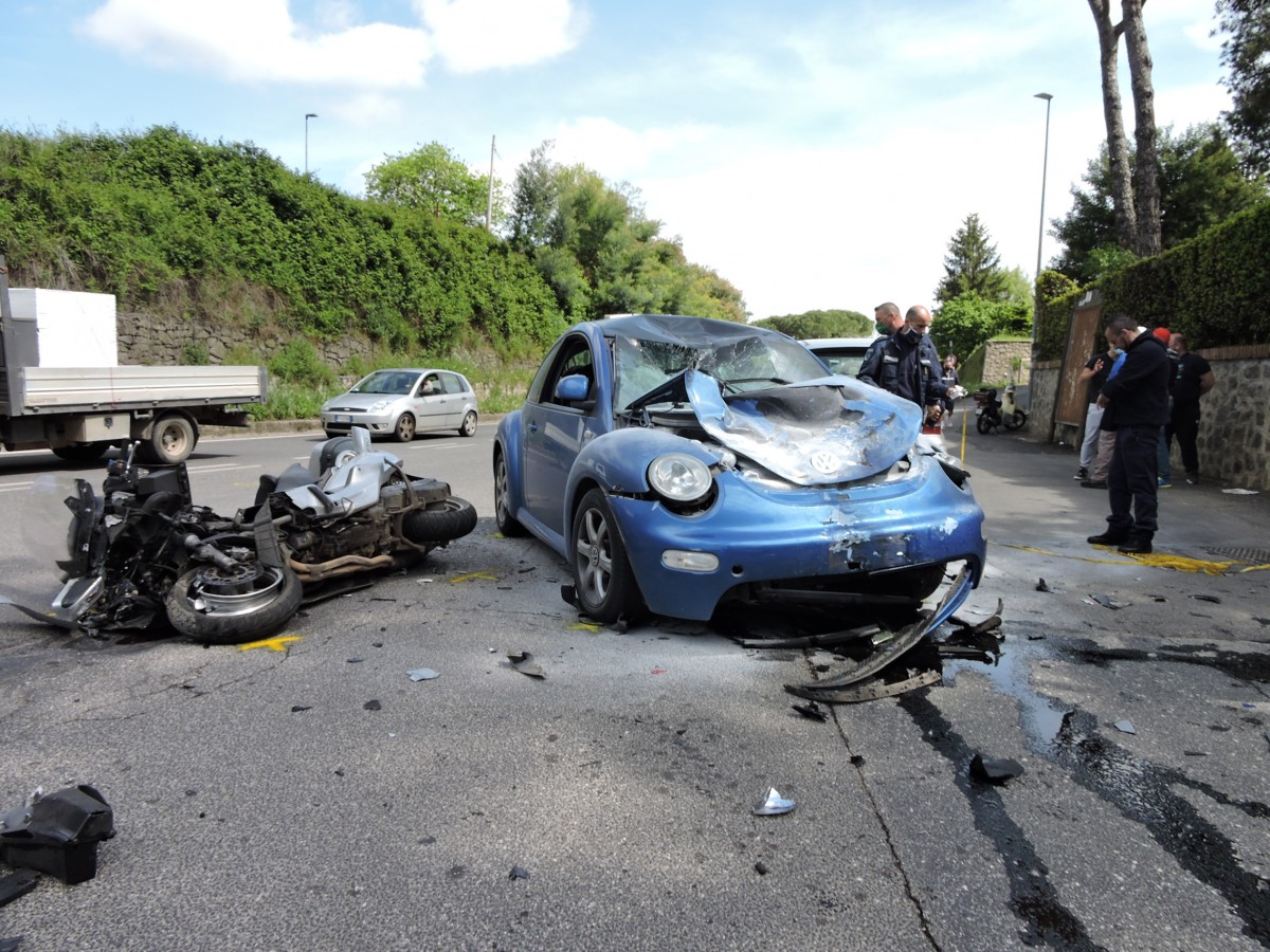 grave incidente a Genzano