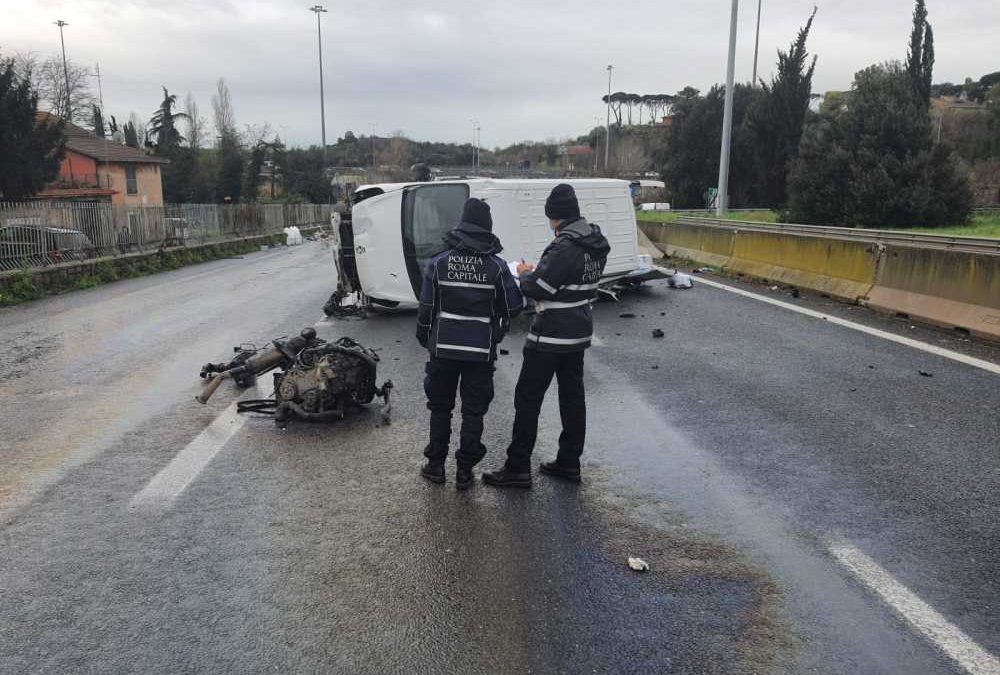 Grave incidente sul raccordo