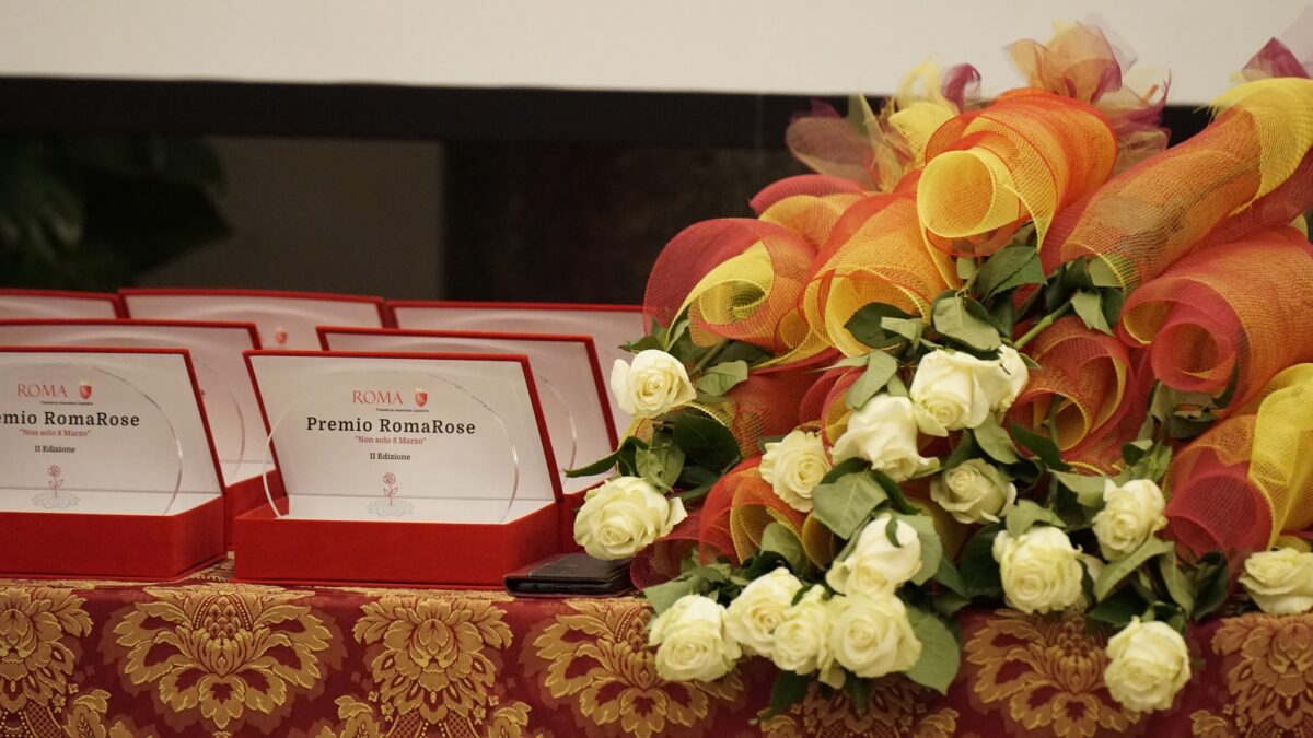 Premio “RomaRose - Non solo 8 marzo” in Campidoglio