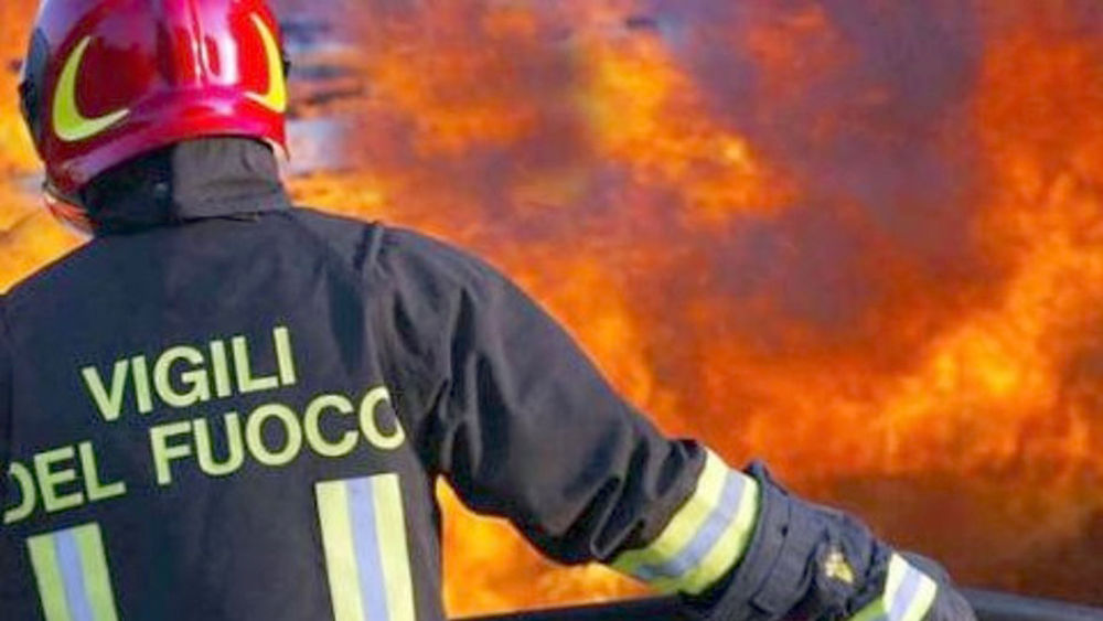 Incendio in un appartamento