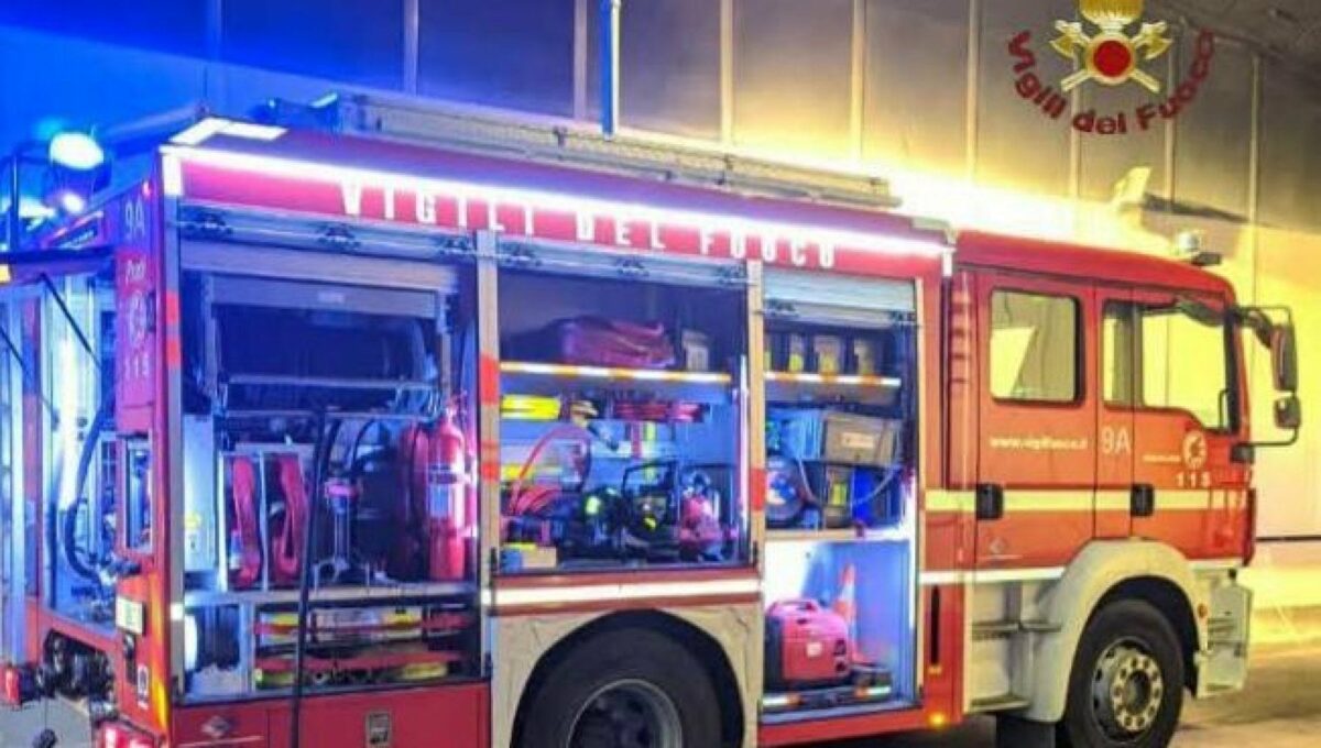 Incendio in un appartamento