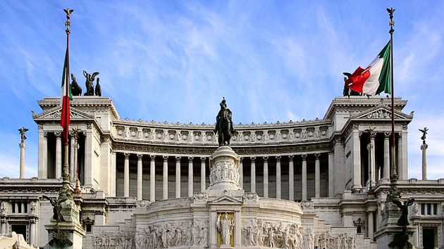 Prima pietra del Vittoriano