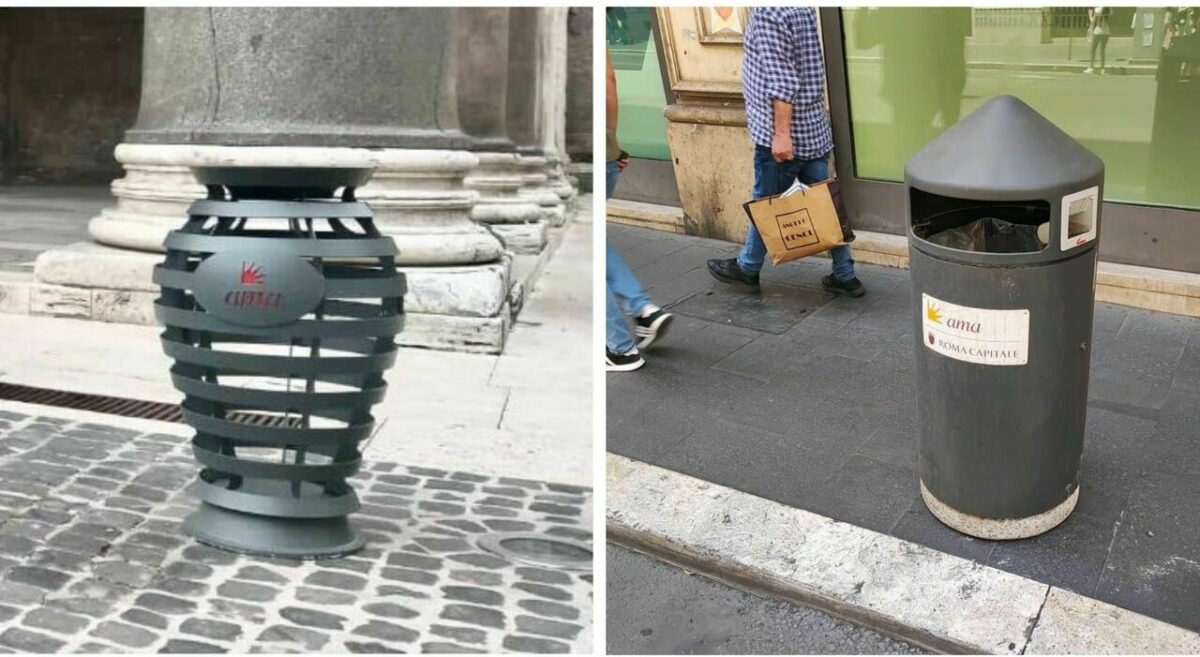 Arrivano 50mila nuovi cestini