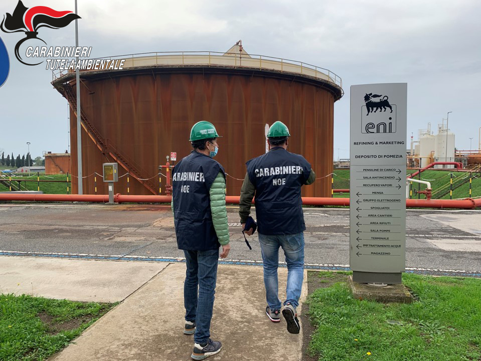Inquinamento ambientale dal deposito ENI di Pomezia