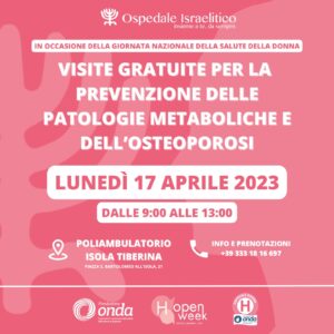 Visite gratuite all' Israelitico