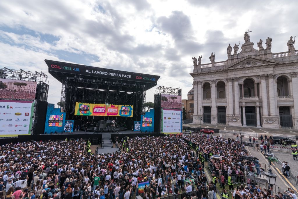 Concerto del 1° maggio in rampa di lancio