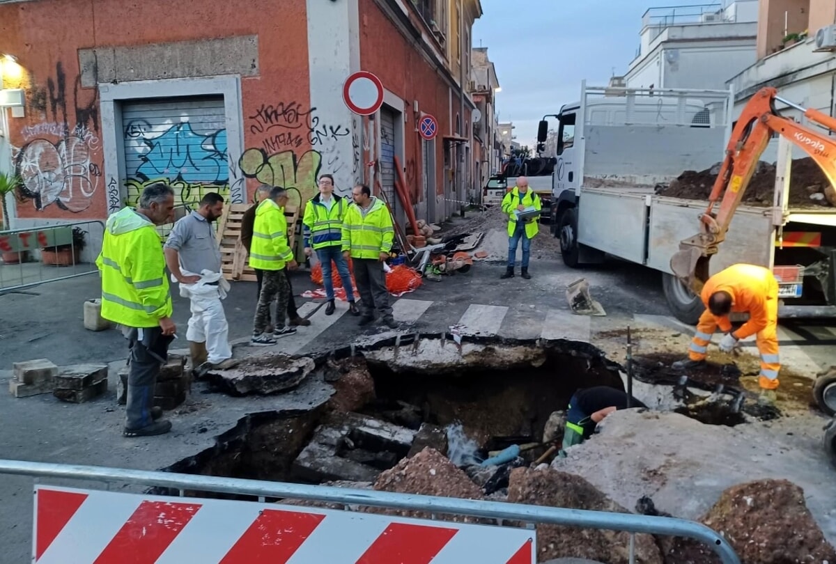 Voragine a Torpignattara