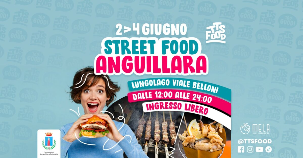 Anguillara Sabazia street food
