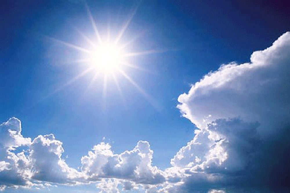 Nel weekend arriva il caldo