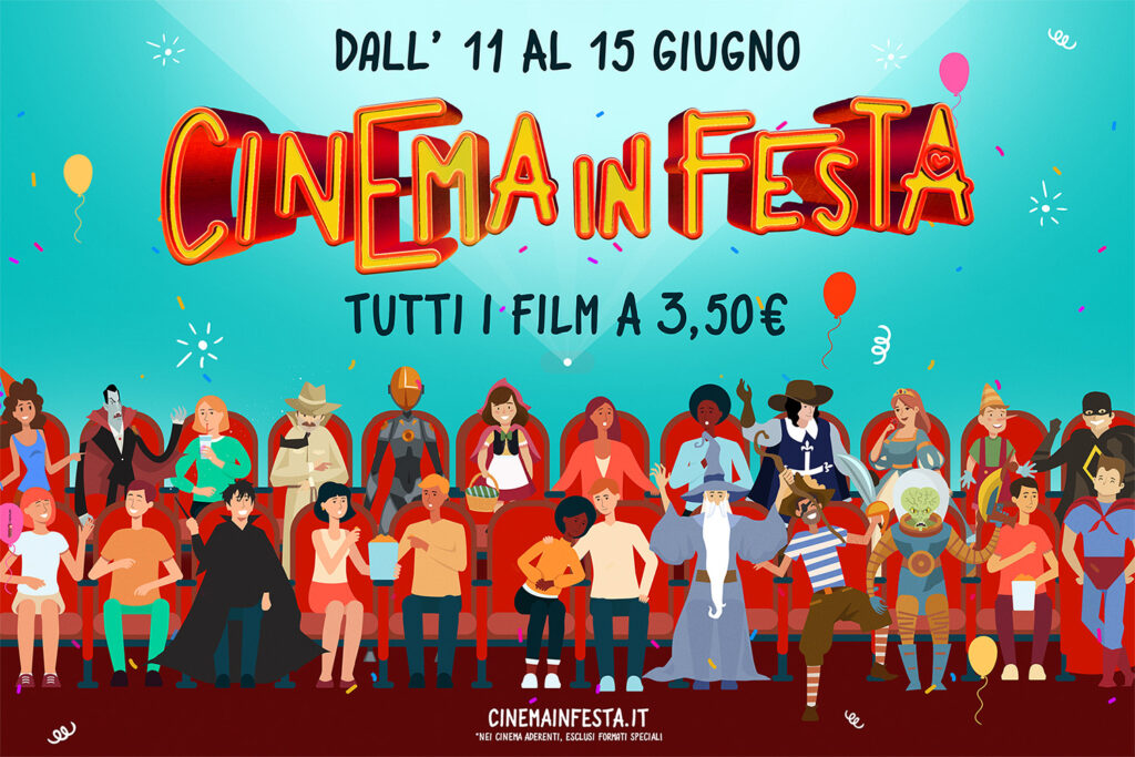 Cinema in festa a giugno