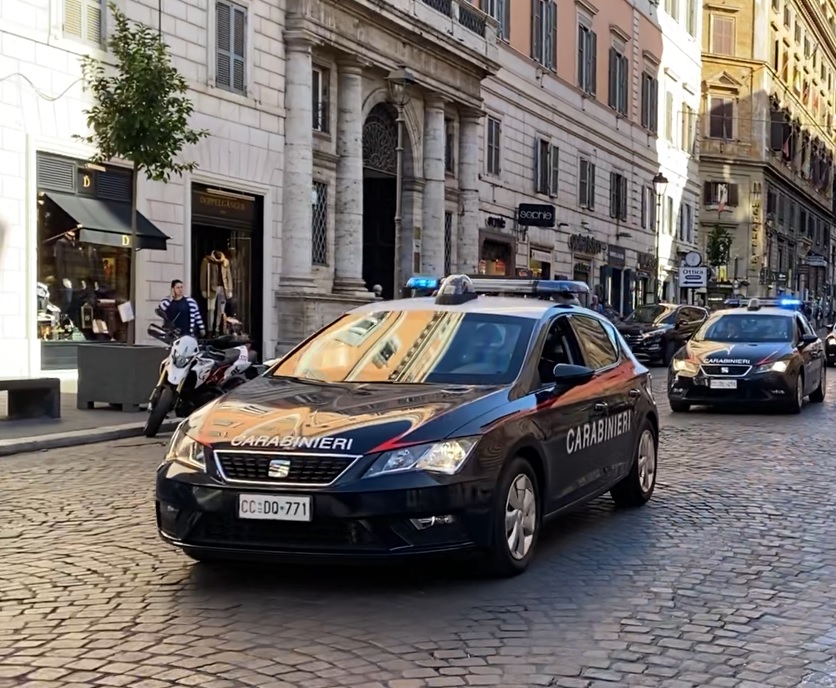 Lite tra clochard: arresto dei Carabinieri in via Nazionale