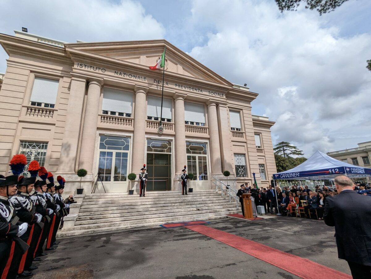 La Presidente Celli alla nuova stazione Carabinieri di Monteverde Nuovo