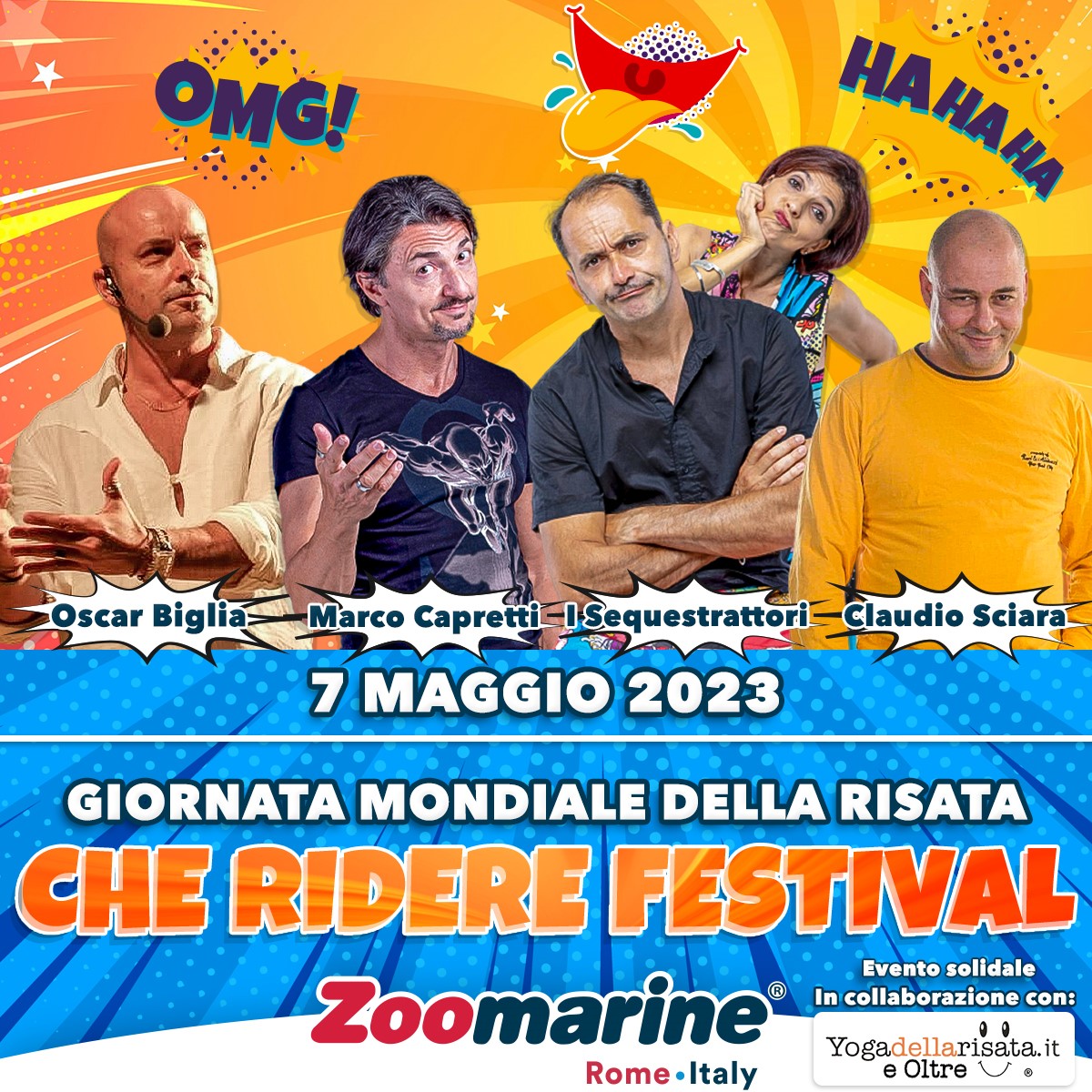 Giornata Mondiale della Risata a Zoomarine