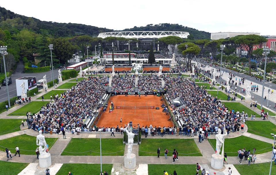 Internazionali BNL d’Italia di tennis in rampa di lancio