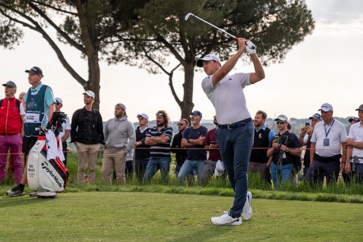 Il francese Matthieu Pavon guida l'80° Open d’Italia di golf