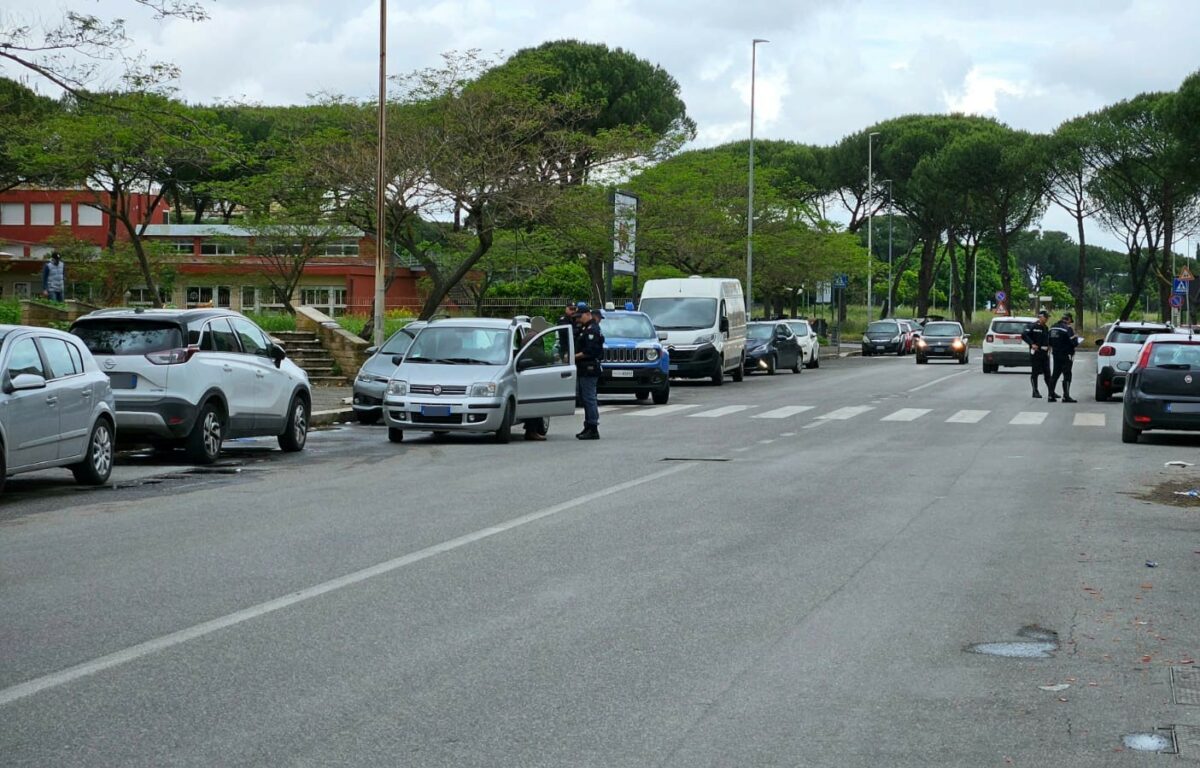 Servizi ad alto impatto della Polizia in zona Casilino
