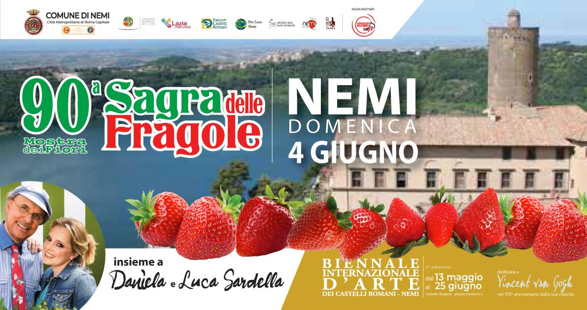 Sagra delle fragole 2023 Nemi
