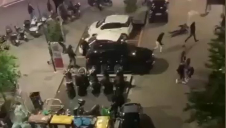 Tifoso aggredito a Roma