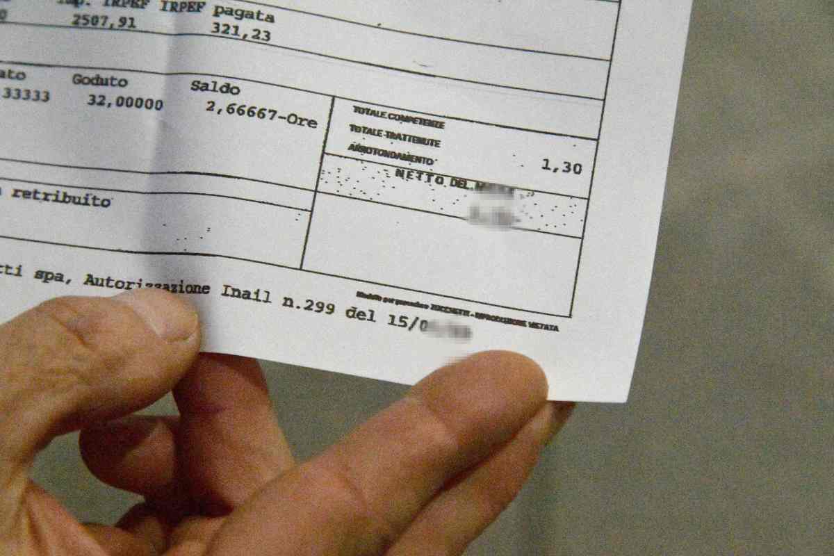 Bonus in busta paga turismo