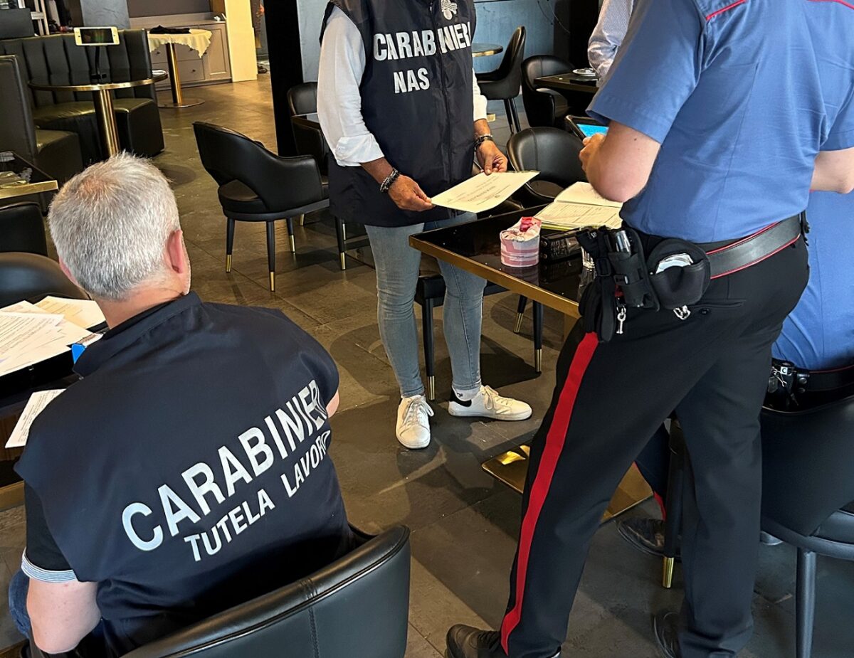Sushi-Bar a Fonte Nuova sospeso dai Carabinieri