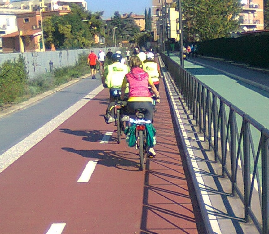 Ciclabile Ostiense subito per Legambiente