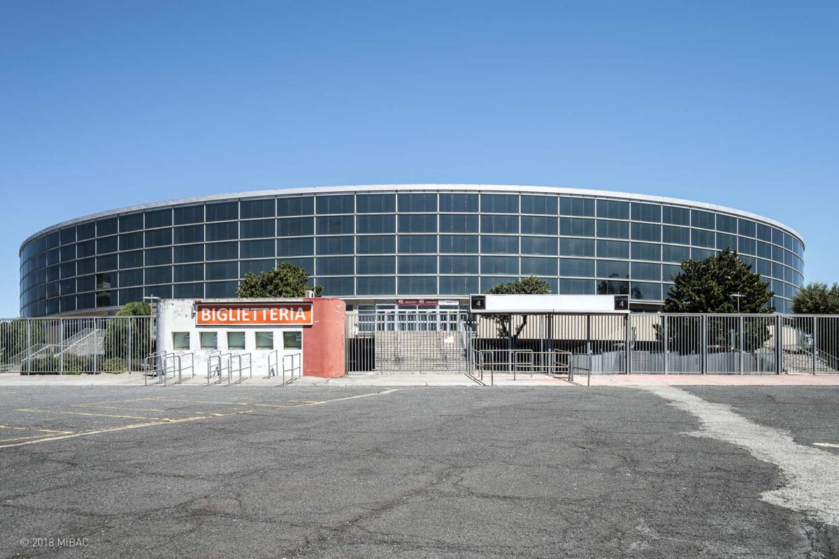 Palazzo dello sport a Roma