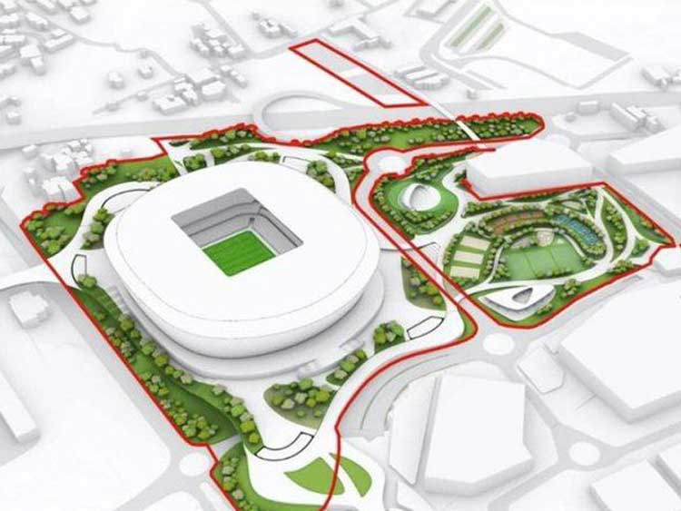 Stadio Roma terminato nel 2027