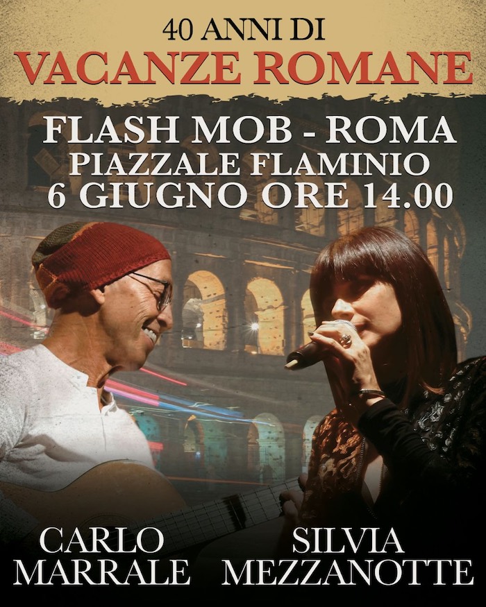 Vacanze romane flash mob il 6