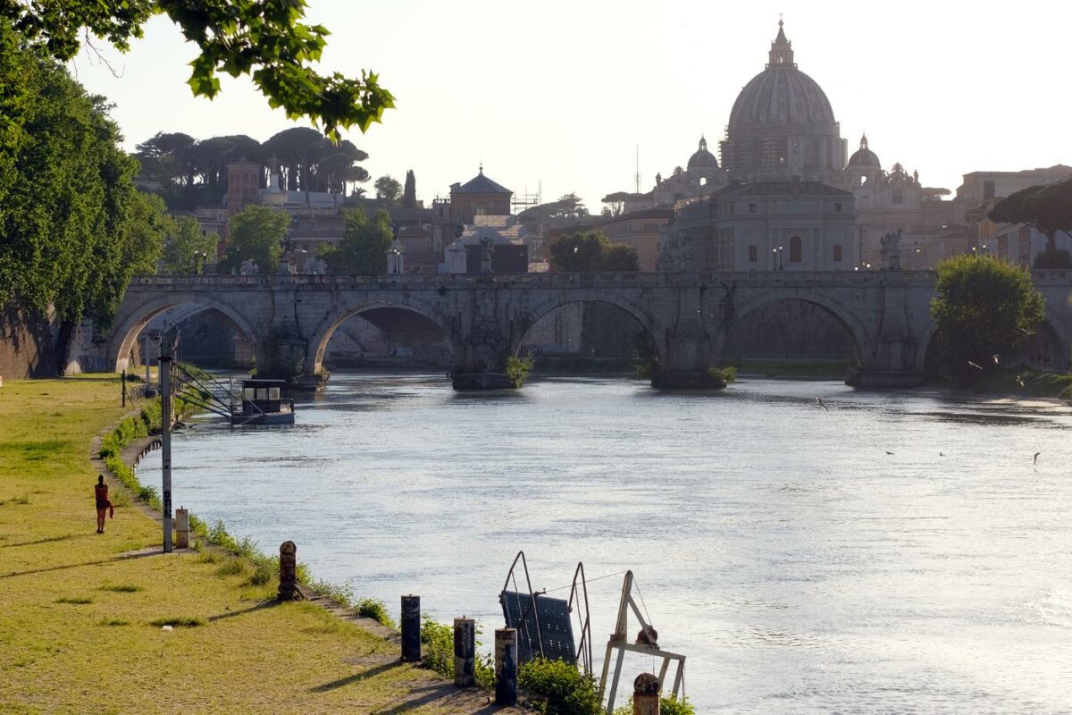 5 parchi d'affaccio sul Tevere