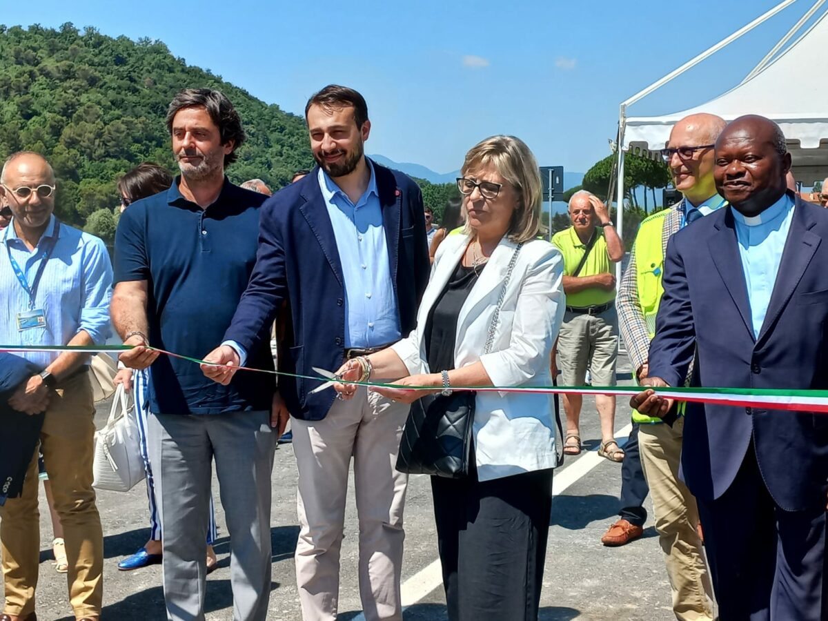 Anas ha aperto il primo dei tre nuovi svincoli di Rieti sulla Salaria