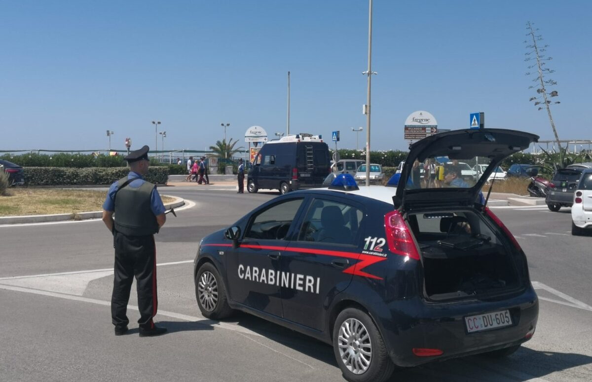 Lavoro intenso dei Carabinieri sul litorale romano