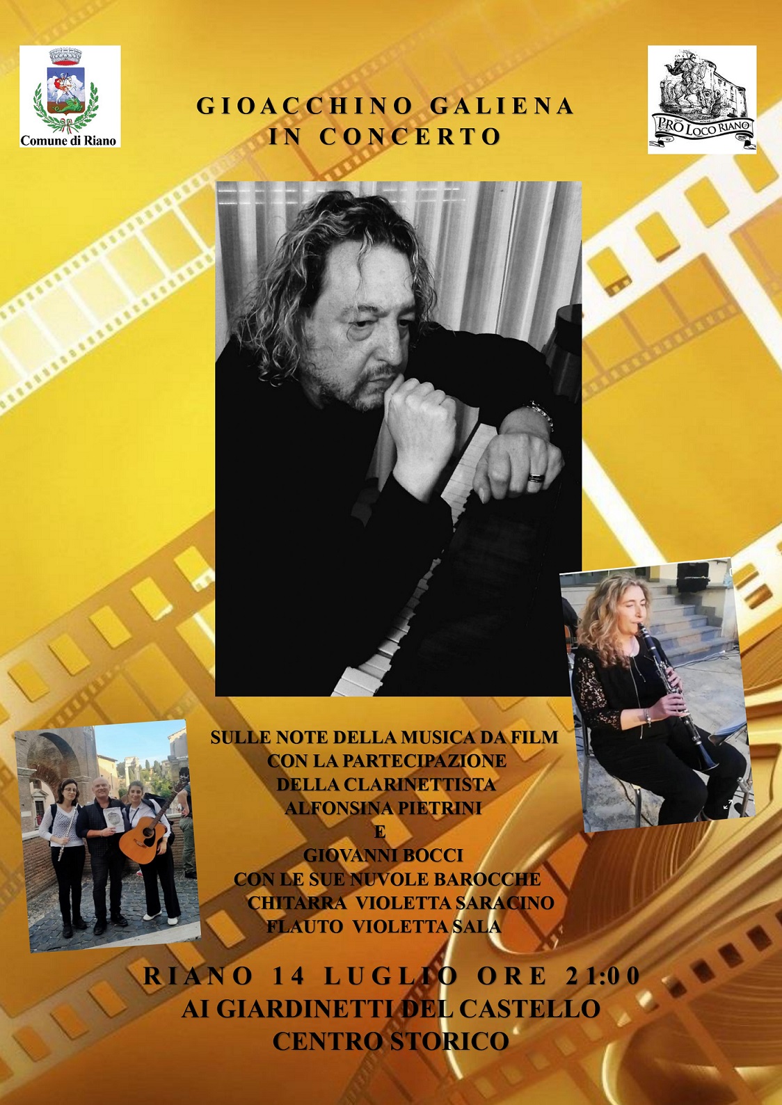I "Giardini del Castello" in concerto al Castello Baronale di Riano