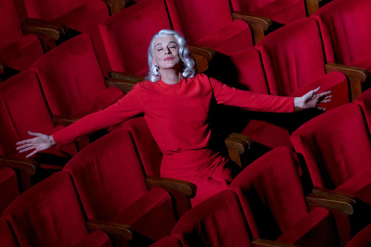 Drusilla Foer il 30 luglio a Ostia