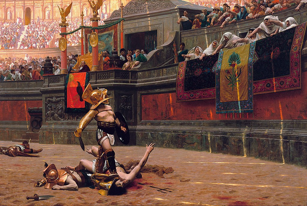 La mostra al Colosseo gladiatori