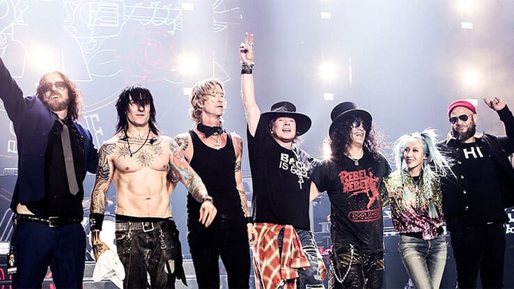 I Gun's Roses al Circo Massimo